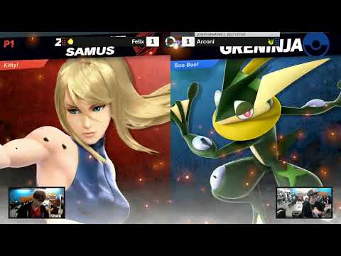 TSL 199.75 Losers Semis - Felix (Zero Suit Samus) vs Arconi (Greninja / Metaknight)