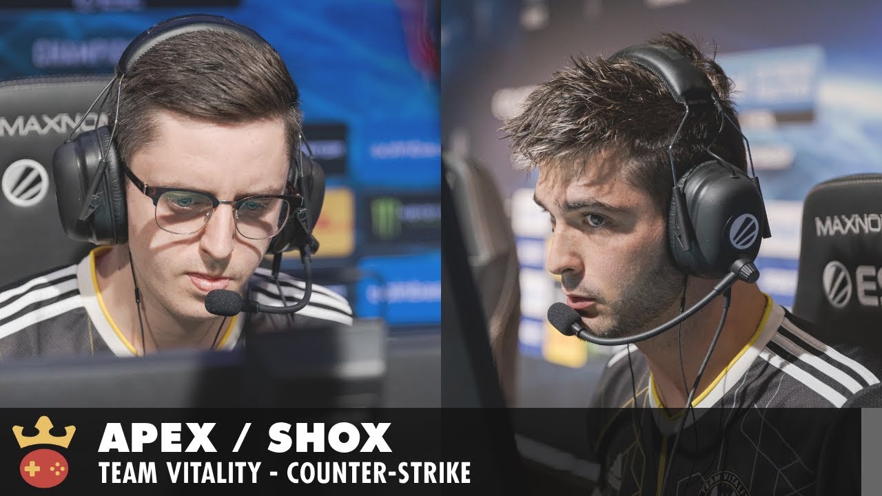 Video of Interview with apEX & shox from Team Vitality at ESL Pro League Season 14