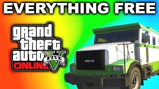 GTA 5 Online Buy "Everything for FREE Glitch" Pegasus Vehicles Free Cars & Free Car Upgrades 1.12