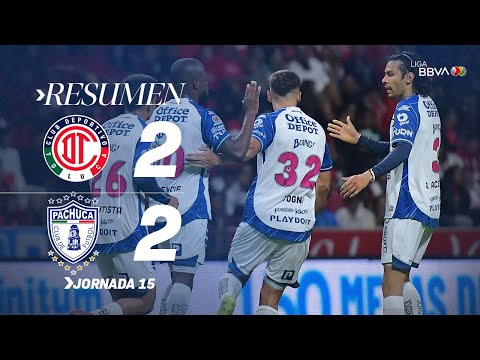 TOLUCA 2-2 PACHUCA | Tuzos sale vivo del INFIERNO tras VIBRANTE EMPATE en el Nemesio
