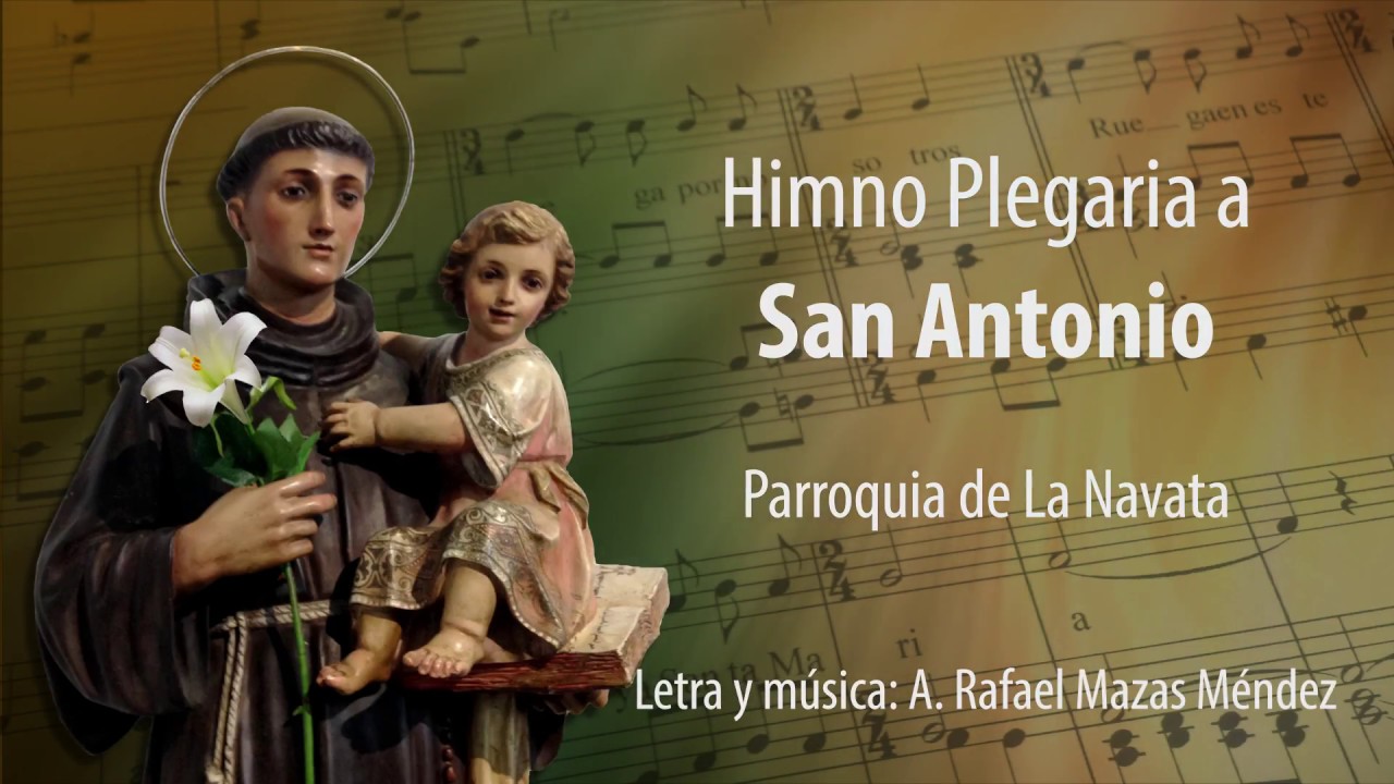 Himno Plegaria a San Antonio – Letra y música de Rafael Mazas