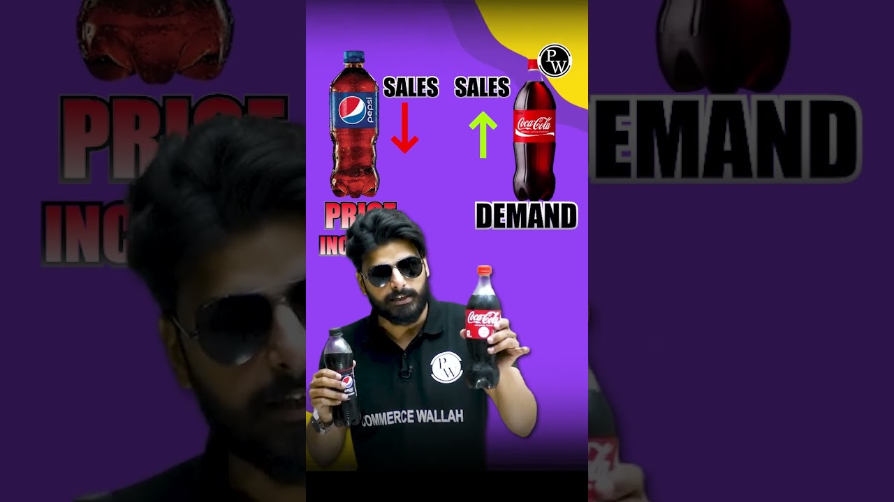 Pepsi Aur Coke Me Kaun Sa Economics Concept Hai 🤔 #Shorts #PhysicsWallah