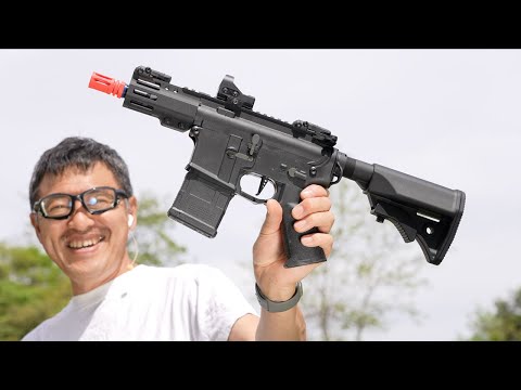 DMT Lighter Nano LP 電動ガン【14歳以上推奨】実射レビュー！超コンパクトARの実力は？