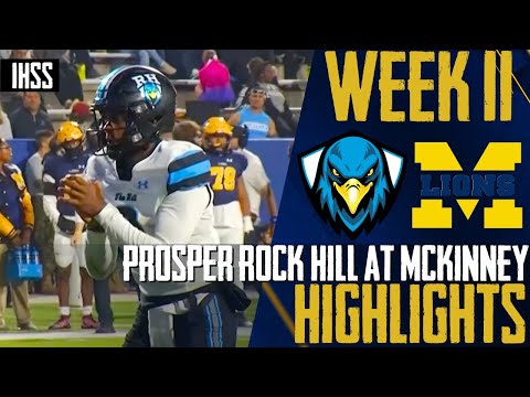 Rock Hill Secures Playoff Spot with Thrilling 21-14 Victory Over McKinney | Game Highlights