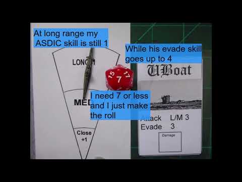 What happens after a depth charge attack?