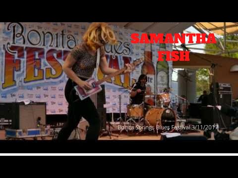 Samantha Fish/Bonita Springs Blues  Festival 3/11/17
