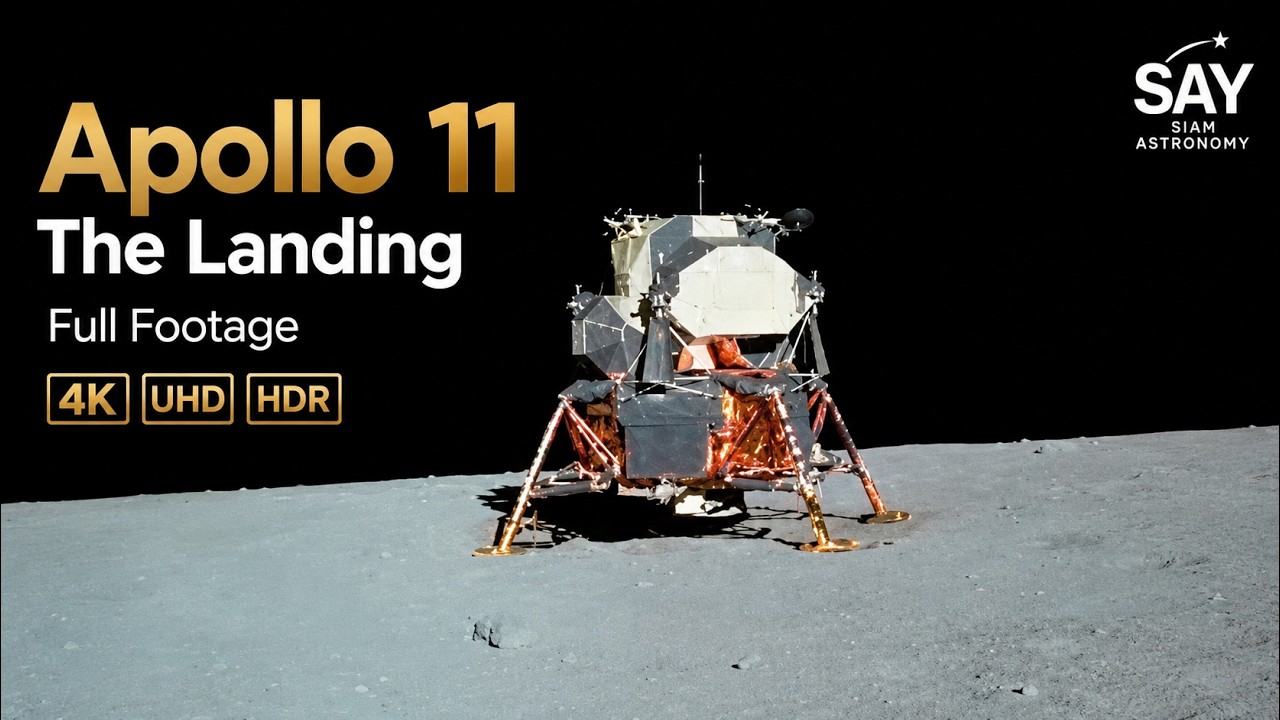 Apollo 11 The Landing Footage