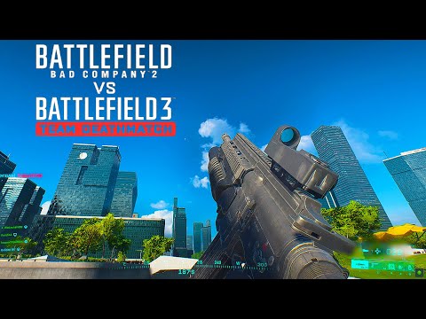 Battlefield 2042 Portal -  Battlefield 3 vs Battlefield Bad Company 2 Gameplay