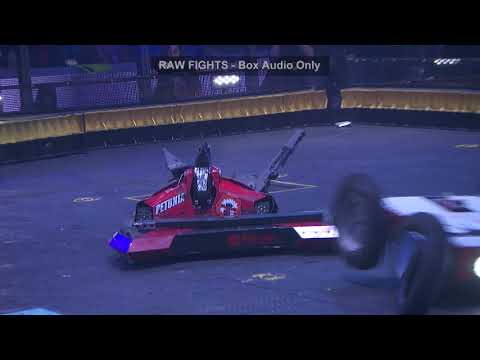 BattleBots Basement - Double Dutch & Bale Spear vs. Petunia & Predator - Unseen Tag Team match