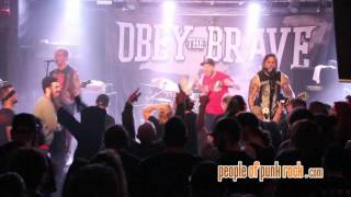 OBEY THE BRAVE - Up In Smoke @ L'Anti, Québec City QC - 2017-02-24