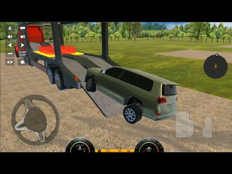 Car Transport Truck Simulator 2021 #1 Trailer Truck Driver Simulator Android Gameplay