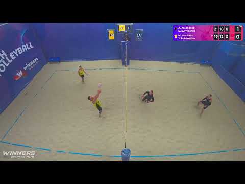 12:50 A. Antonenko / D. Svyrydenko - M. Horobets / Y. Bohdashkin 17.07.2022 | Winners Beach Volleyba