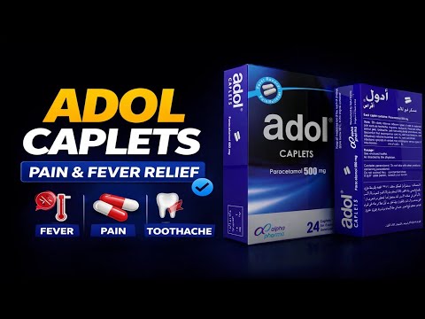 Adol Caplets 500 mg is a commonly used medication for pain and fever relief