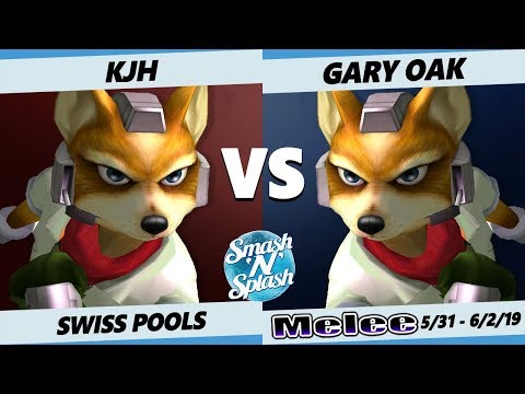 SNS5 SSBM - HLC | KJH (Fox) Vs. Gary Oak (Fox) Smash Melee Tournament Pools
