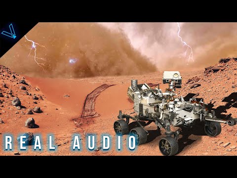 This Is What the Surface of Mars Sounds Like! Real Sound Recordings 2021 (4K UHD)