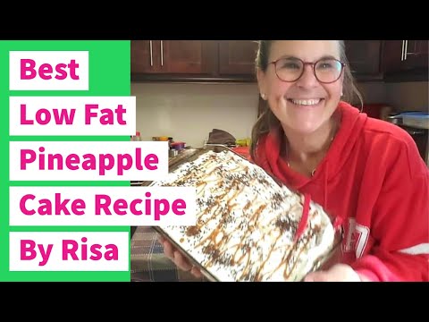 The Best Low Fat Pineapple Cake Recipe By Risa