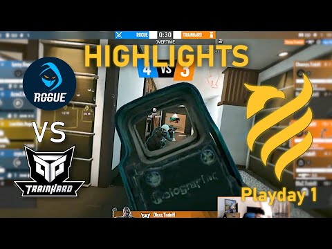 GREAT GAME! Rogue vs TrainHard - HIGHLIGHTS - Playday 1 - EUL 2021 Stage 2