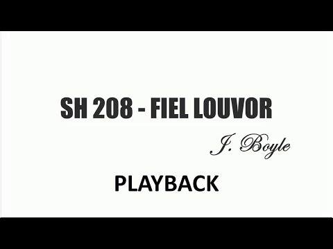 PLAYBACK SH 208 - FIEL LOUVOR (SALMOS E HINOS)
