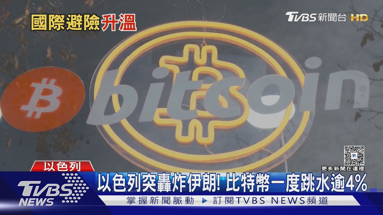 影音/美以聯手發動預防性攻擊轟炸伊朗 比特幣跳水一度崩跌4%