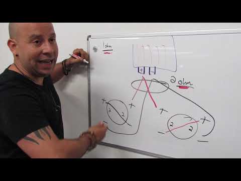 2 DVC 2ohm subwoofers wiring for 1ohm 1ch amp 2020 #caraudio #substoamp #subwoofer