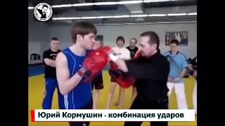 Юрий Кормушин: типовая комбинация ударов для боя и самообороны