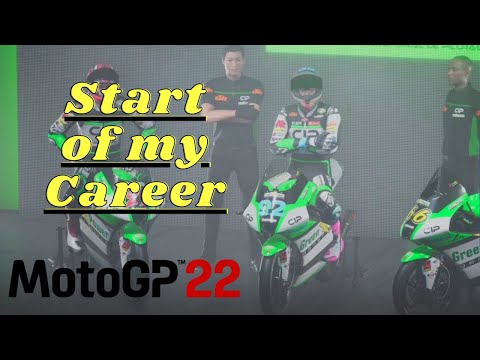 MotoGP 22 PS5 Gameplay | Career Mode Walkthrough Part 1, Moto3 Round 1