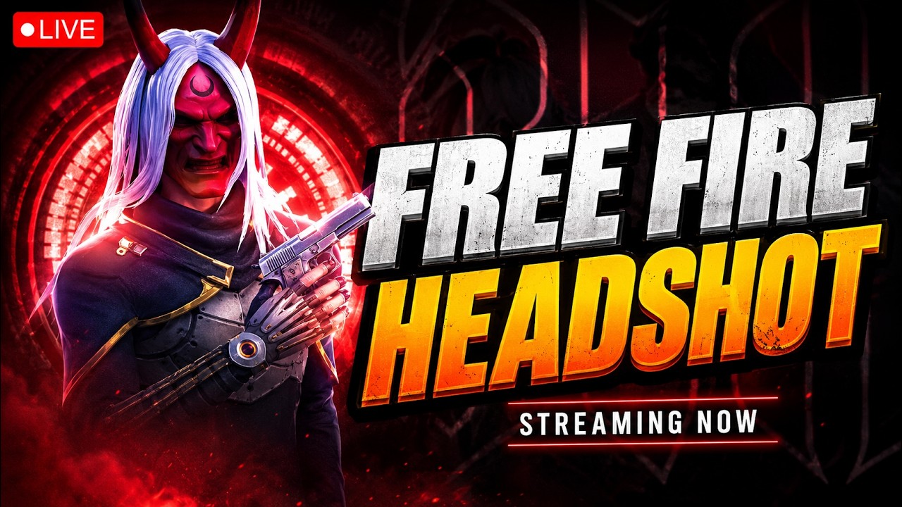 DAY 29 | 🔴LIVE FREE FIRE - HEADSHOT TRY KARTE HAI 2016