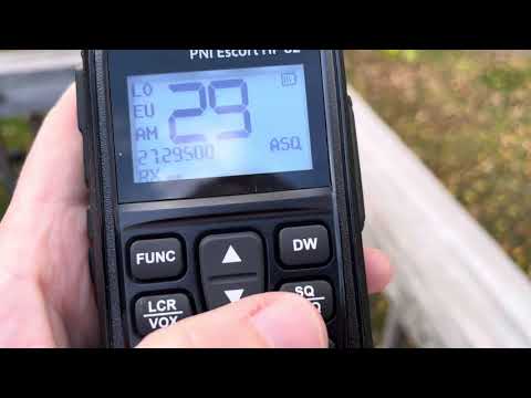 PNI Escort HP 82 (Jopix CB-514) Handheld CB Radio AM / FM Mode Walkie Talkie Scan Function Demo Test