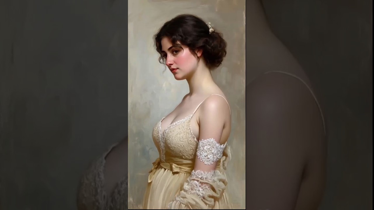 When Paintings Come to Life: Mesmerizing Animated Art Unveiled #aiart #art #painting #life #women