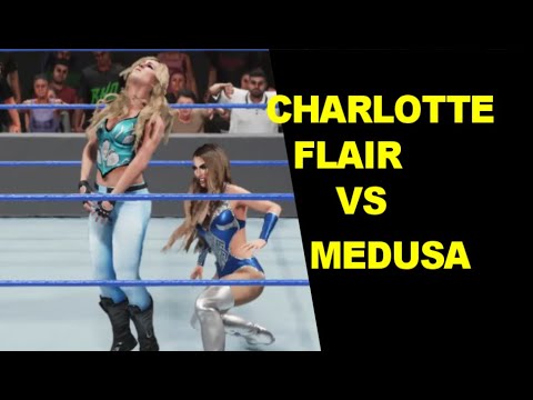 WWE 2K19 Charlotte Flair vs Medusa - Extreme Knockout Match
