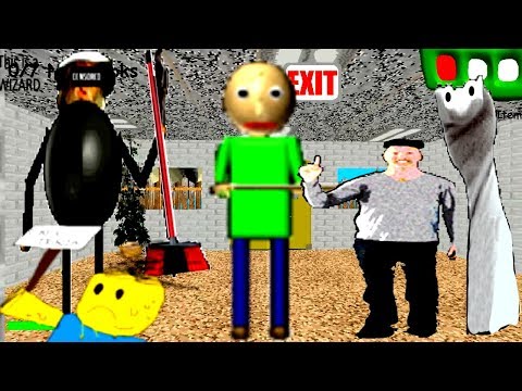 Baldi's Old Basics (Textures and code mod)