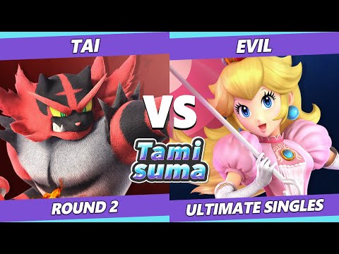 TAMISUMA 161 SSBU - Tai (Incineroar) Vs. Evil (Peach) Smash Ultimate Round 2