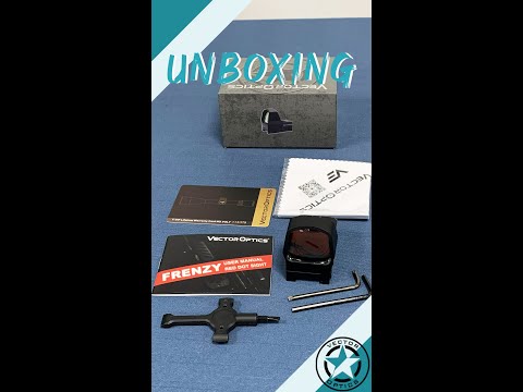 Vector Optics // Frenzy 1x26x32 Red Dot Sight (SCRD-44) Battery Top Loaded 2 Minutes Auto Shut-Off