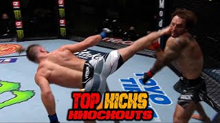Men's Best Kick KO's of all Time 2024