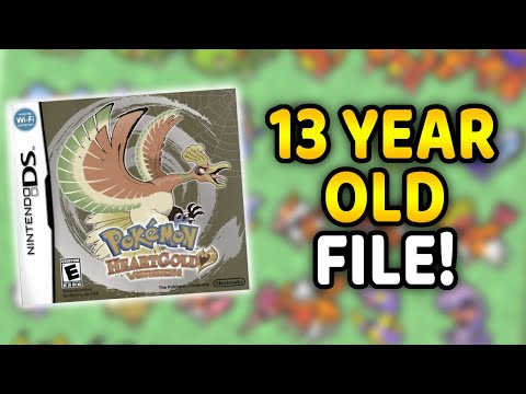 Exploring My 13 YEAR OLD Pokemon Save File