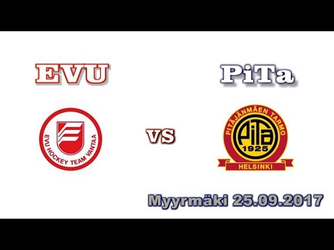 EVU vs PiTa 25.9.2017  Myyrmäki 1