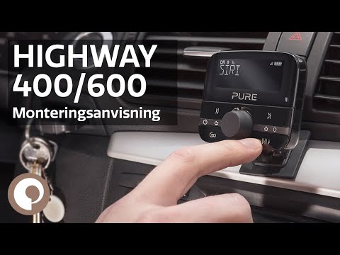 Pure Highway 400/600 - Monteringsanvisning (Norsk)