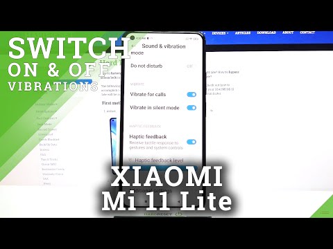 How to Change Vibration Settings on XIAOMI MI 11 Lite – Manage Vibrations