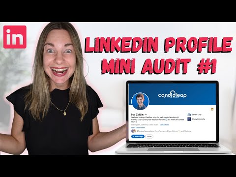 LinkedIn Profile Audit: Hal @ Candidleap - YouTube
