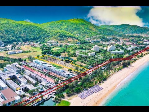 Rare 15 Rai Beachfront Land Plot on Karon Beach for Sale