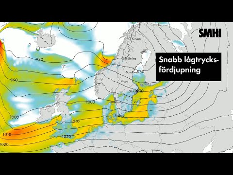 Snabb lågtrycksfördjupning