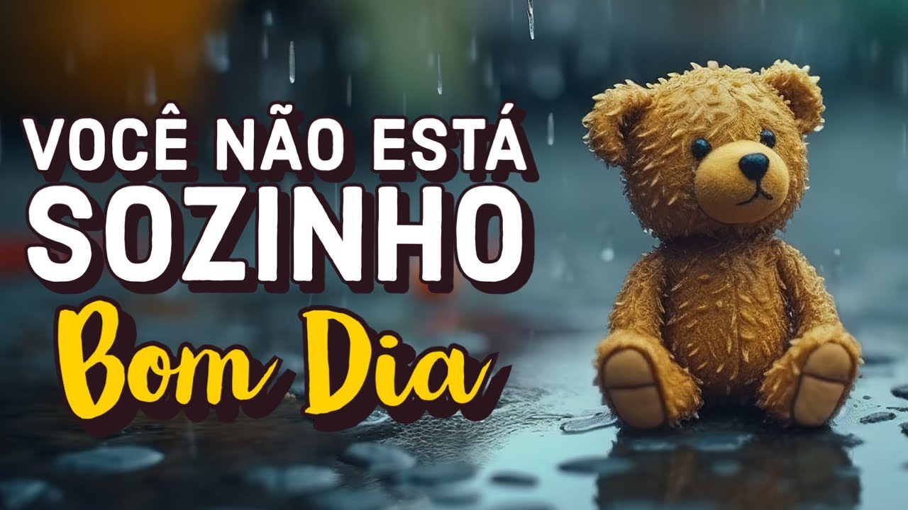 VOCÊ NÃO ESTÁ SOZINHO - Minuto Reflexão