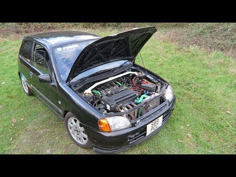 SLEEPER 4AGE SWAP STARLET!! | 170 BHP Corolla Engined Toyota Starlet SR Review