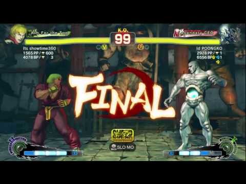 Poongko [Seth] vs 1P [Ken] SSF4 Arcade Edition - Xbox Live Ranked Match