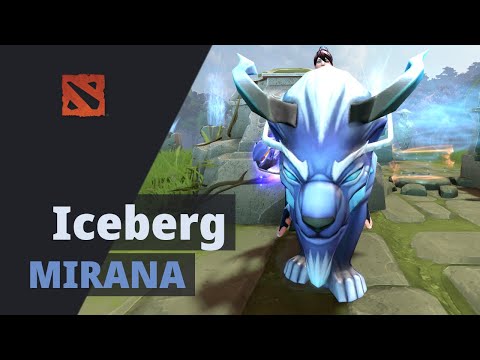 Iceberg plays Mirana Dota 2 Full Game