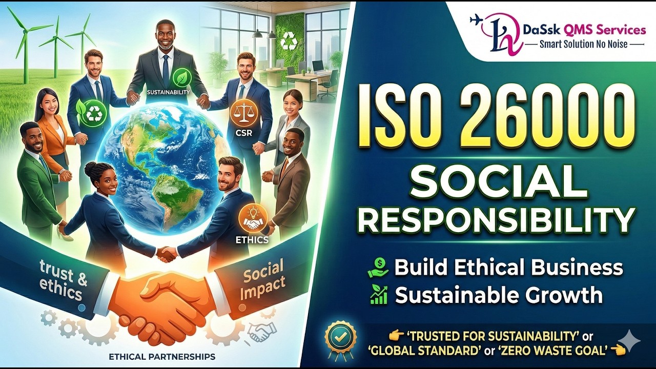 ISO 26000 Explained 🌍 | Social Responsibility & CSR Guide for Sustainable Business