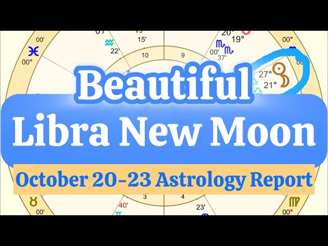 October 20-23 2025, Libra New Moon Astrology Report