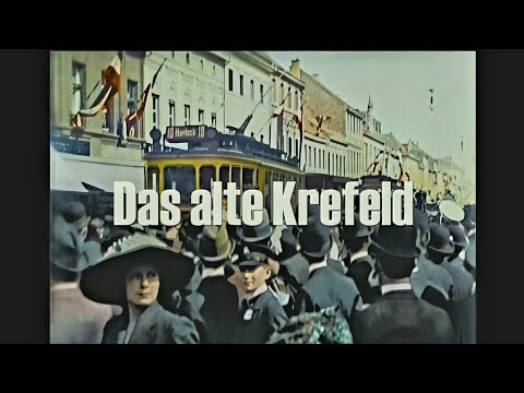 Krefeld 1910s - Imperial Era - Colorized - Rheinhausen - Documentary: The Old Rhineland in Color 2