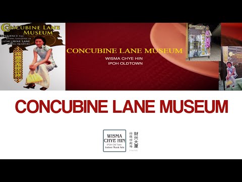 Museu Concubine Lane | Concubine Lane Ipoh Oldtown | Panglima Lane