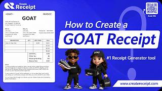 How to Generate a GOAT Receipt Online